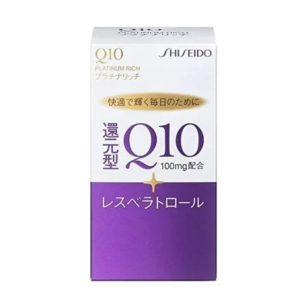 Коэнзим Q10 (Q10 Platinum Rich, Shiseido), 60 капсул