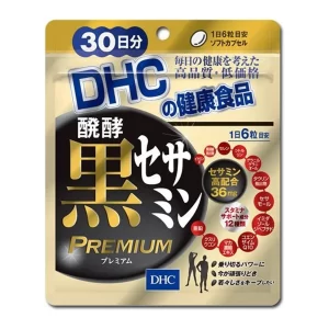 Черный Сезамин Премиум (Black Sesamin Premium, DHC), 180 таблеток