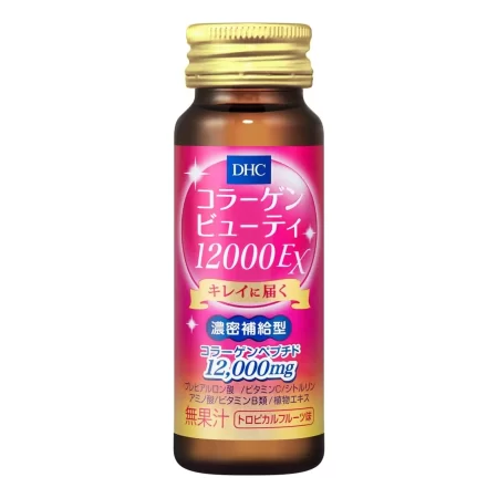 Питьевой коллаген (Collagen Beauty 12000 EX, DHC), 10 бутыльков, 50 мл