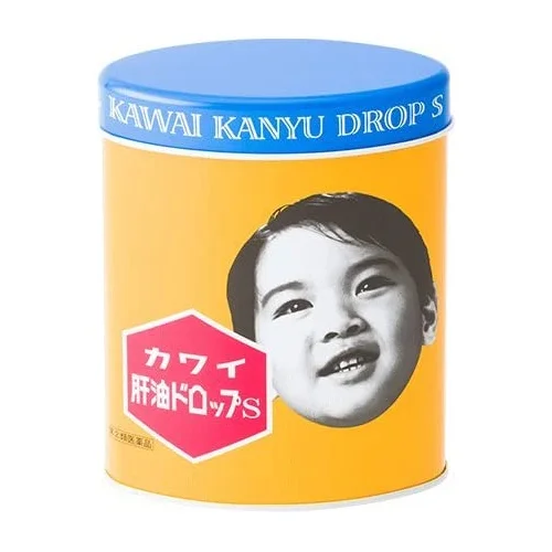 Детский рыбий жир в виде драже (Kawai Kanyu Drop S), 300 штук
